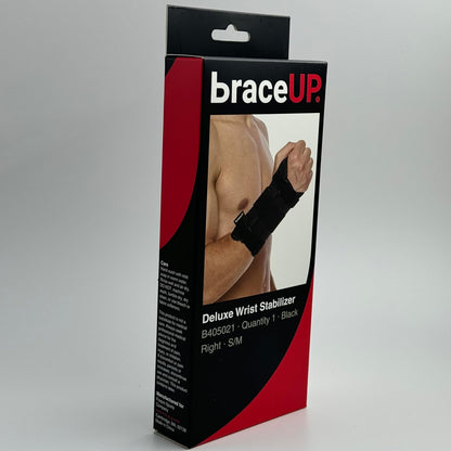 Carpal Tunnel Wrist Brace for Men and Women - Metal Wrist Splint for Hand and Wrist Support and Tendonitis Arthritis Pain Relief