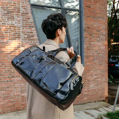 Fitness Bagtravel Bag Men'S Portable Large Capacity Luggage Bag Fitness Bag